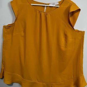 Loft Plus Shell Size 18 - mustard/gold